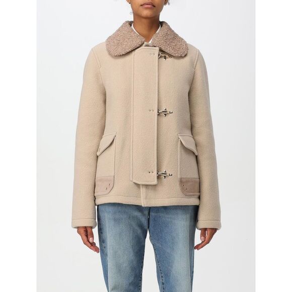 Fay Coat Woman Beige